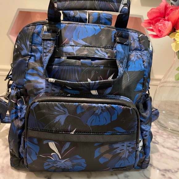 Lug Blue and Black Floral Backpack main image 14